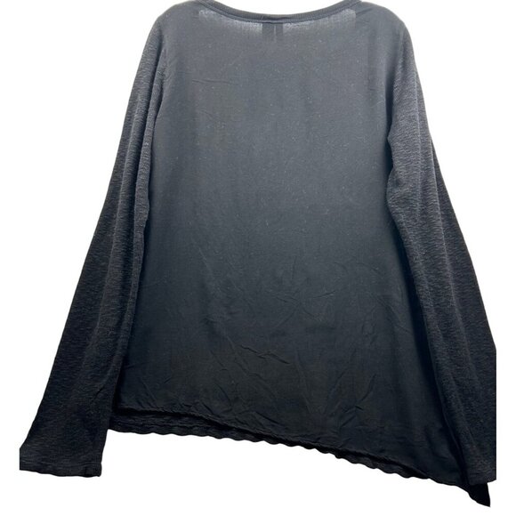 Anthropologie Left Of Center Blk Asymmetrical Avant-Garde‎ Inspired Hem - Picture 5 of 6